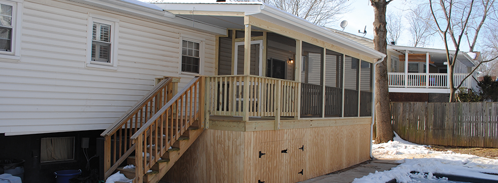 Dale City Screened Porch